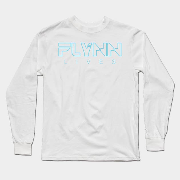 Flynn Lives Long Sleeve T-Shirt by mikevetrone